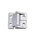 Front view of 270 Degree Torque Hinge Friction Stay Hinge For Cabinets And Doors Beefy 2.3Nm Torque And Zinc Alloy Construction Silver Finish TREX CFGH