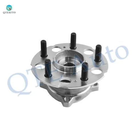 Front view of Pair Of 2 Rear Wheel Hub Bearing Assemblies Replacement For 2012 To 2016 Honda CRV AWD And 2013 To 2015 Acura RDX AWD With Plug And Play Easy Install 100 Percent Fit Ready To Roll For A Quiet Smooth Ride.