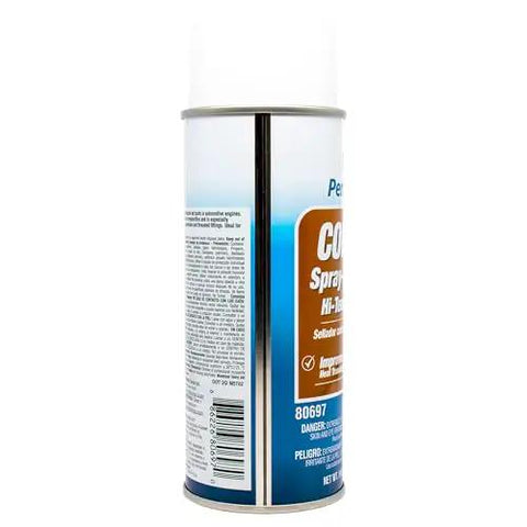 Side view of Copper Spray A Gasket Hi Temp Adhesive Sealant Spray For Gaskets And Heat Transfer, 9 Oz Aerosol Can
