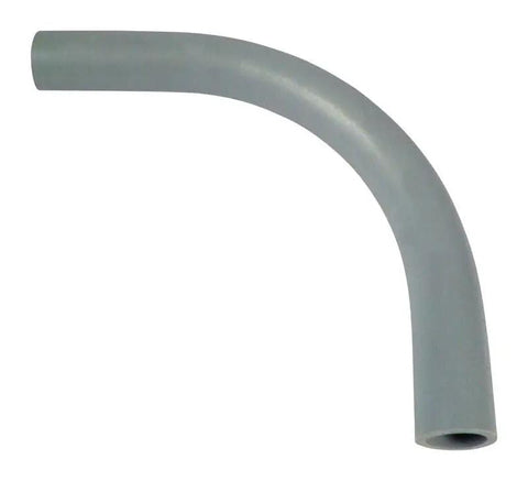 Top Shelf 1-1/2 Inch PVC Schedule 80 Electrical Conduit Elbow for routing wiring in indoor and outdoor projects.