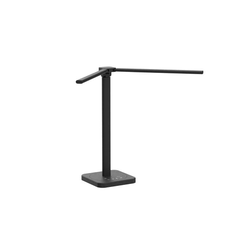 Dual Head LED Desk Lamp For Home Office With Eye Caring Light, Architect Style Gooseneck Desk Light For Multi Monitor Setup, Adjustable