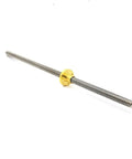 Lead Screw 12mm Diameter Stainless Steel 304 With Copper Nut For 3D Printers CNC Machines And Engraving Tools Multiple Lead Options 2mm 3mm 4mm 8mm 10mm 12mm 14mm 20mm Lengths From 100 To 1000mm close-up view