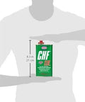Image of Long-Life Synthetic Hydraulic Fluid for Modern Cars and SUVs, 1 Liter, shown in size comparison.