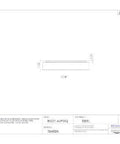 Technical drawing of 48320 Tapered Roller Bearing Single Cup Standard Tolerance Straight Outside Diameter 7.5 Inch and 1.3125 Inch Width