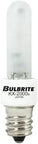 KX60FR E12 60-Watt Dimmable Krypton Xenon T3 Light Bulb Frost Finish For Candelabra Base Fixtures, 6 Pack