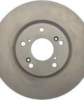 Centric C-Tek front brake rotor, gray iron automotive part for select Acura/Honda models