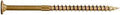 SDWS Framing Screws 0.160 Inch By 3-1/2 Inch Exterior Grade With Quik-Guard Low Profile Head Sawtooth Point Tan Pack Of 750