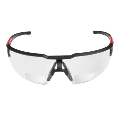 Daily Driver Bifocal Safety Glasses Featuring Plus One Point Five Diopter Lenses With Clear Anti Scratch Coating For Rough Weekend Builds And Crisp Extended Sightlines