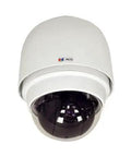 Ruggedized Outdoor PTZ Speed Dome Security Camera Delivering Crisp 530 TVL Resolution And Big Time 18x Optical Zoom, showing the camera's sleek design.