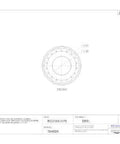27820D Double Cup Tapered Roller Bearing Inch Size Standard Tolerance Straight Outside Diameter 3.1510 In Width 1.7700 In design