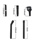 All In One Micro Cleaning Kit For Vacuums, Handy Micro Vacuum Attachment Set With Keyboard Crevice Brush, Mini Nozzle, and Brush Attachments