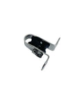 Marine 1/4 Inch Surface Mount Pulley Block With Nylon Sheave And Stainless Steel T304 For Boat Deck Rigging, side view of pulley block.