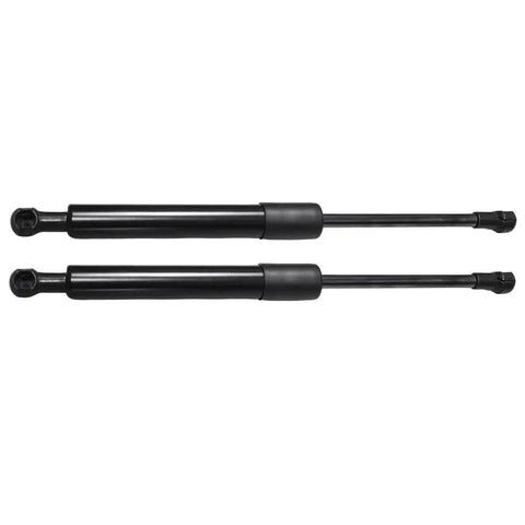 Heavy Duty Carbon Fiber Tailgate Gas Struts For Chevy Silverado And GMC Sierra 1500 2500 3500, black shock struts for tailgate support.