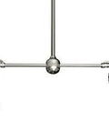 Smooth Operation Brushed Nickel Dual Motor Ceiling Fan With 46 Inches Dark Woven Bamboo Blades top view showcasing dual motors and bamboo blades.