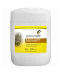 5 Gallon Boiled Linseed Oil For Wood Finishing, Easy To Use And A Real Go To Coating Fortifier container, yellow label, white jug