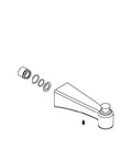 Diagram of Vibrant Brushed Nickel Replacement Spout Assembly For Faucets Premium Materials Built Tough Durable Genuine Part Easy Install