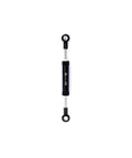 Beefy Adjustable Aluminum Panhard And Steering Link Kit For 1/10 RC Crawlers Fits SCX10 II III TRX4 TRX6 Durable Black Anodized Upgrade Parts 95-100mm Easy Install For Off Road Rigs Heavy Duty Build For Tough Trails, 95-100mm black aluminum RC steering link with rod ends