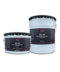 Heavy Duty Commercial Polyurethane Concrete Sealer With Decorative Aggregate Providing Hella Durable Abrasion And Chemical Resistance In a sleek satin finish, two 5-gallon drums.