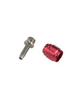 Stealthamajig Disc Brake Hose Fitting Kit For One Brake, showcasing stainless and red components, corrosion resistant.