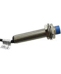 Two Pack 5V NPN No M12 Inductive Proximity Sensor Switch 4mm Sensing metal cylinder with blue cap for 3D printer and CNC machine
