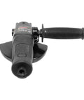 Badass 1.3 Horsepower Air Angle Grinder With 4.5 Inch Grinding Wheel And Swivel Guard for precise steel cutting and concrete work.
