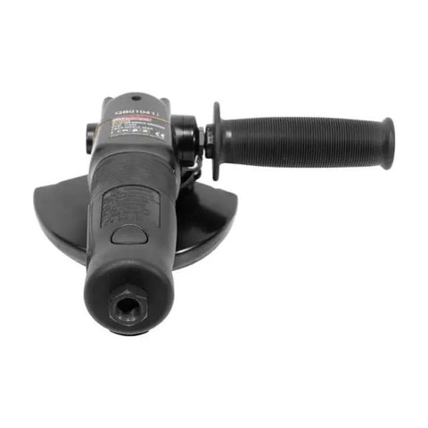Badass 1.3 Horsepower Air Angle Grinder With 4.5 Inch Grinding Wheel And Swivel Guard for precise steel cutting and concrete work.