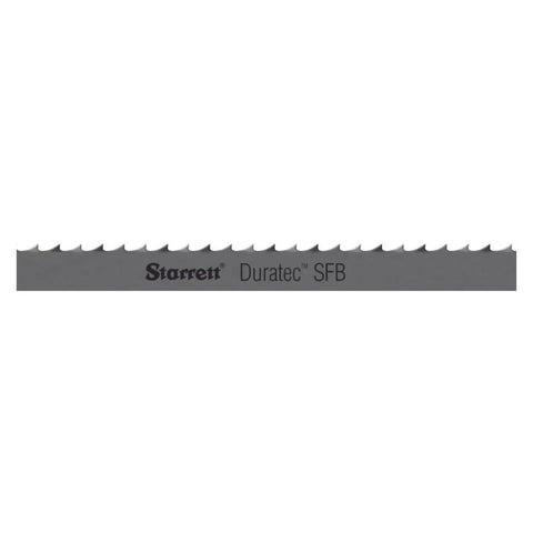 Duratec SFB Carbon Steel Band Saw Blade for Metal and Wood Cuts, Regular Tooth With Raker Set and Neutral Rake, 93.5 Inch Length, Half Inch Width, 0.025 Inch Thickness, 6 TPI