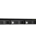 Rugged Four Bay External Storage Enclosure Featuring Swappable Hot Trays And Effortless Usb Type C Hookups For Dependable Direct Attached Raid Deployments with multiple drive bays.