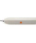 Handheld 35 Khz Ultrasonic Cutting Knife For 3D Resin And PLA Models And Parts With 5 Spare Blades shown from the side.