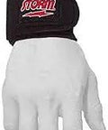 Neoprene Wrist Support For Pain Relief And Injury Recovery, Adjustable Wrap shown worn on a hand, Regular Size