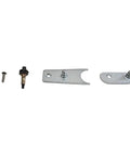 Rugged Badass Rear Tailgate Slow Dampers For Chevy Colorado And Gmc Canyon 2023 hardware kit with screws and metal brackets.