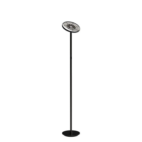 Super Bright LED Floor Lamp Torchiere For Living Room And Office Dimmable Tall Standing Lamp With Warm 3000K Glow 2190 Lumens Brushed Nickel Finish