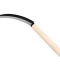 6.5 Inch Blade Harvest Knife Sickle For Berry Lavender Veggies Weeding Lawn Landscape Wood Handle Lightweight Rugged Tool