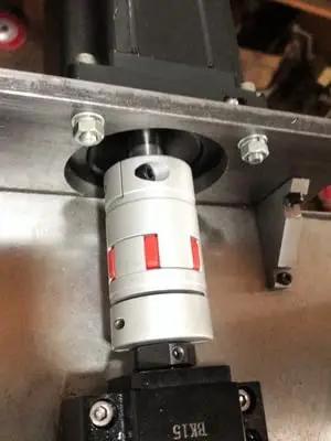 Installed 18mm to 18mm Aluminum Shaft Coupling Flexible Joint for Servo and Stepper Motors, 66x40mm Size, M6 Thread