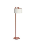 Montage Modern LED Floor Lamp for Living Rooms and Offices Tall Standing Corner Pole Lamp for Bedroom Reading in Rose Gold Dope Sleek Contemporary Floor Lighting with Warm White Light.