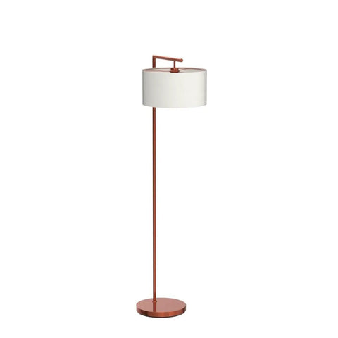 Montage Modern LED Floor Lamp for Living Rooms and Offices Tall Standing Corner Pole Lamp for Bedroom Reading in Rose Gold Dope Sleek Contemporary Floor Lighting with Warm White Light.