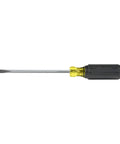 Quarter Inch Cabinet Tip Screwdriver With Narrow Blade For Recessed Fasteners Cushioned Grip Handle For Extra Torque Heavy Duty 6 Inch Length