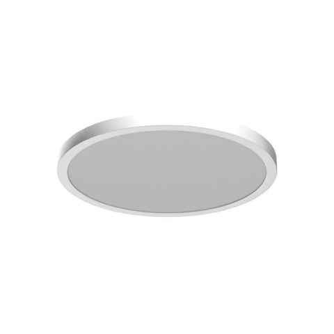 12 Inch Ultra Thin LED Flush Mount Ceiling Light Fixture Daylight White 5000K, 24W, 3200 Lumens, modern round design
