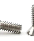 Flat Socket Head Cap Screw In 18-8 Stainless Steel, 1/2-13 Thread, 6 Inch Length, Hex Socket Drive Allen Bolt, 250 Qty