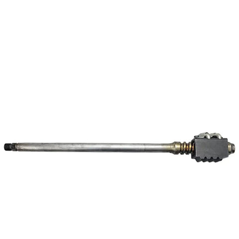 Ford Tractor Worm Shaft With Manual Steering For Early 8N 1948 To 1949, About 20 1/8 Inches Long, Replacement Part Fit, steel