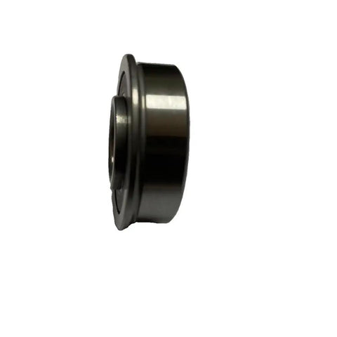 10 Pack 5/8 Inch Flanged Ball Bearings For Lawn Mower Wheels, ID 5/8 Inch, OD 1-3/8 Inch, Height 1/2 Inch, Double Sealed, Bearing Steel, Replacement Bearings For Garden Carts, Wheelbarrows, And Unicycles in side view