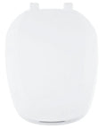 Eljer Emblem Elongated Toilet Seat With Square Front And Cover For Eljer Emblem Square Shaped Toilet Made In USA Durable Hinges