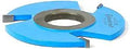 Carbide Tipped 3 Wing Heavy Duty Rabbeting Router Bit For Wood Projects Four Inch Diameter One Quarter Inch Cutting Height