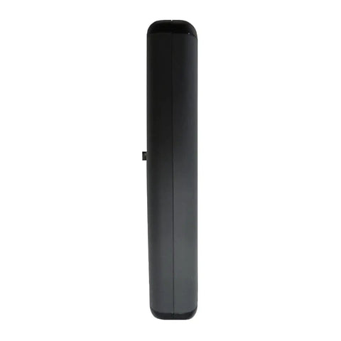 Compact Rechargeable RF Meter With USB C Power, Up To 24 Hours Battery Life, Bar Graph RF Intensity, Max Hold, Adjustable Volume, And 3.5mm Audio Jack For Easy Field Monitoring. Side view