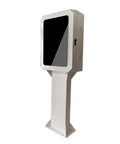 Lockdown Heavy Duty EV Charger Housing Box With Waterproof Shield For Floor Wall Station Secure Key Entry tough weather guard with robust steel casing.