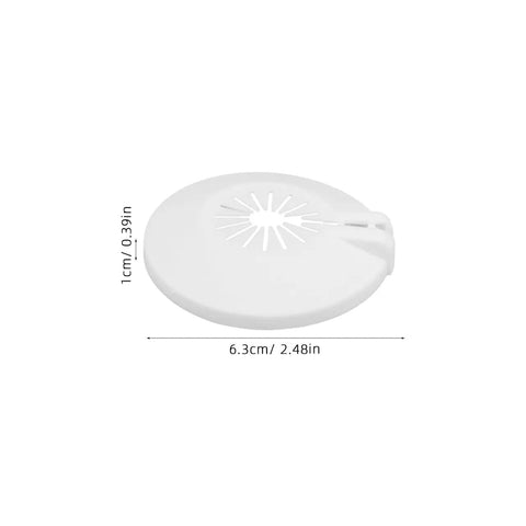 Hella Durable 20 Pack Fire Sprinkler Cover Plates Fits 15 Mm And 20 Mm Universal Disc Heads Smooth Wall Mount Escutcheon Trim white round plate 6.3 cm