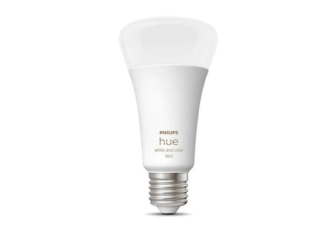 Smart White Ambiance A21 LED Bulb 100W Equivalent For Indoor Lighting With 1600 Lumens E26 Base Control Via Hue App Works