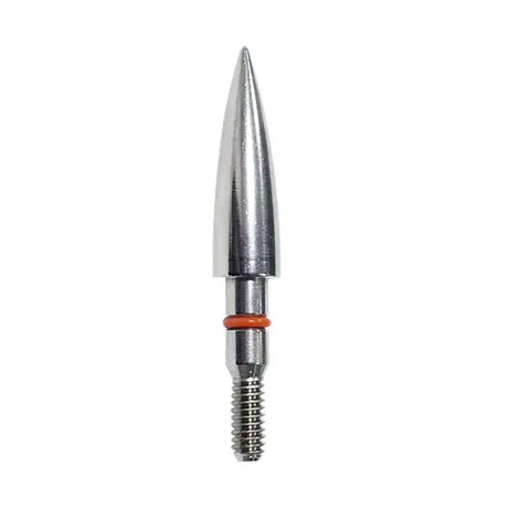 125 Grain Five Sixteenth Inch Stainless Steel Screw In Archery Field Points Pack Of Twelve For Target Practice No Fuss High Precision CNC
