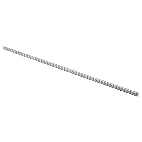 36 Inch Long 3 Quarter Inch OD Round U Joint Steering Shaft Solid Steel Steering Columns Built For Universal Fit In Muscle Cars Street Rods Hot Rods Sand Rails And DIY Projects Like Grinders And Lifts, silver steel shaft