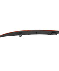 Right Side Rear Bumper Reflector Light For Tesla Model Y 2021 2022 Red Marker Lens Trim 149581800C side view showing mounting clip.